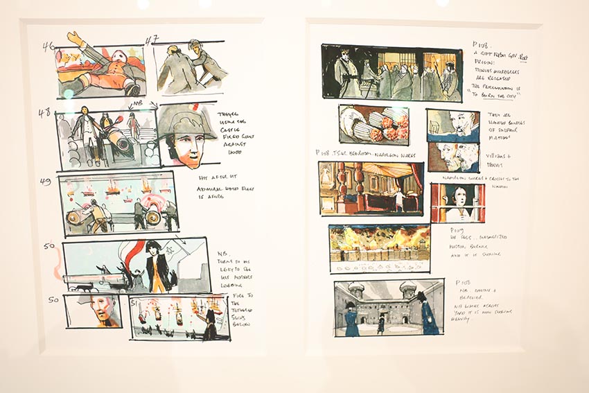 Exposition story-boards & dessins personnel de Ridley Scott